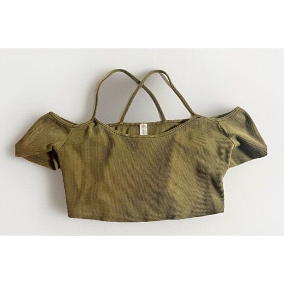Daily Practice by Anthropologie Green Size M Crop Yoga.    K - Picture 1 of 4